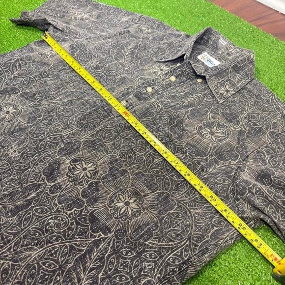 Reyn Spooner Men's Size Small Hawaiian Quarter Button Vintage Wash Aloha - Picture 3 of 5